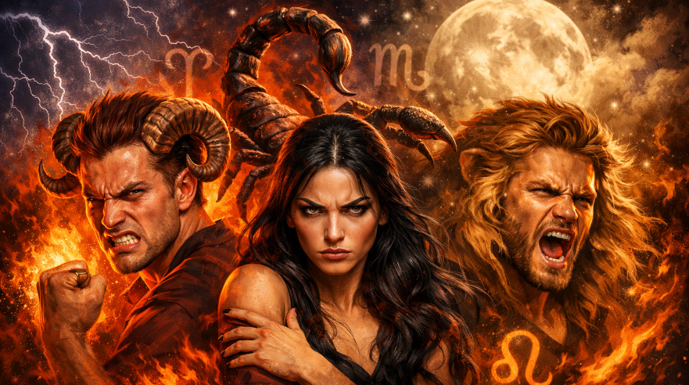 Завидуют и злятся: кто из зодиака часто проявляет несдержанность