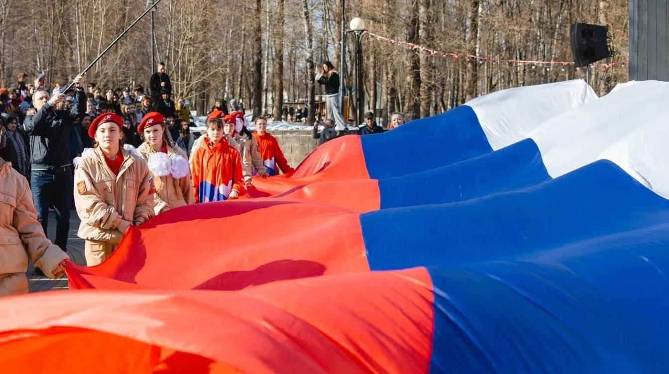 Более 4,8 тыс. человек посетили мероприятия «Крымской весны» в парках Подмосковья