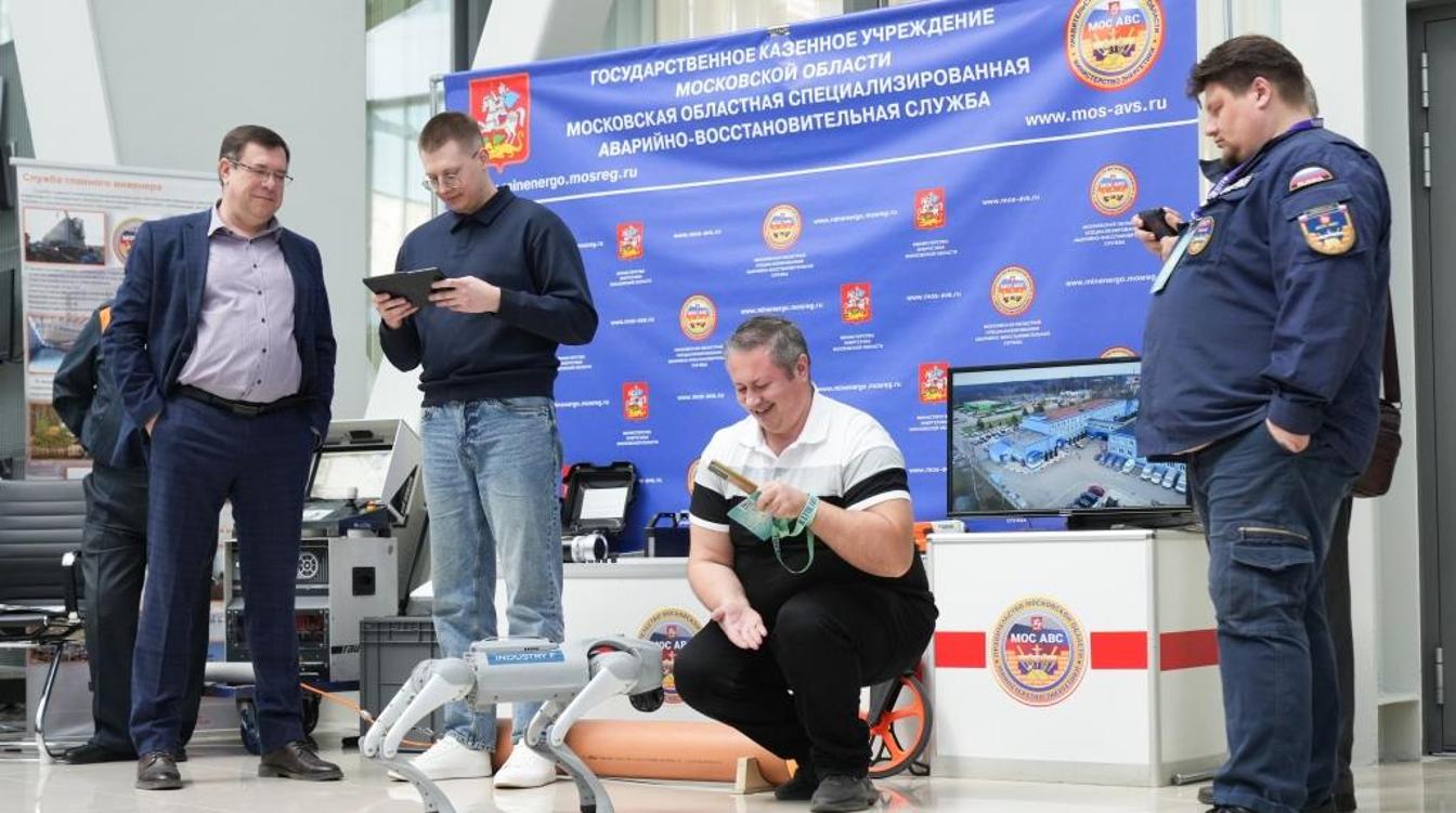 В Подмосковье внедряют роботов-собак для диагностики теплосетей