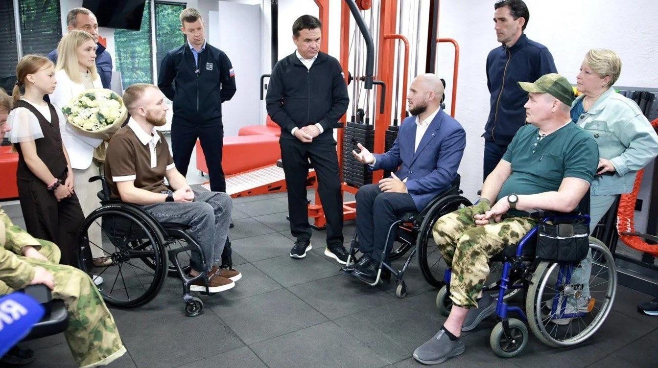 В Балашихе открылся адаптивный фитнес-клуб, созданный ветераном СВО