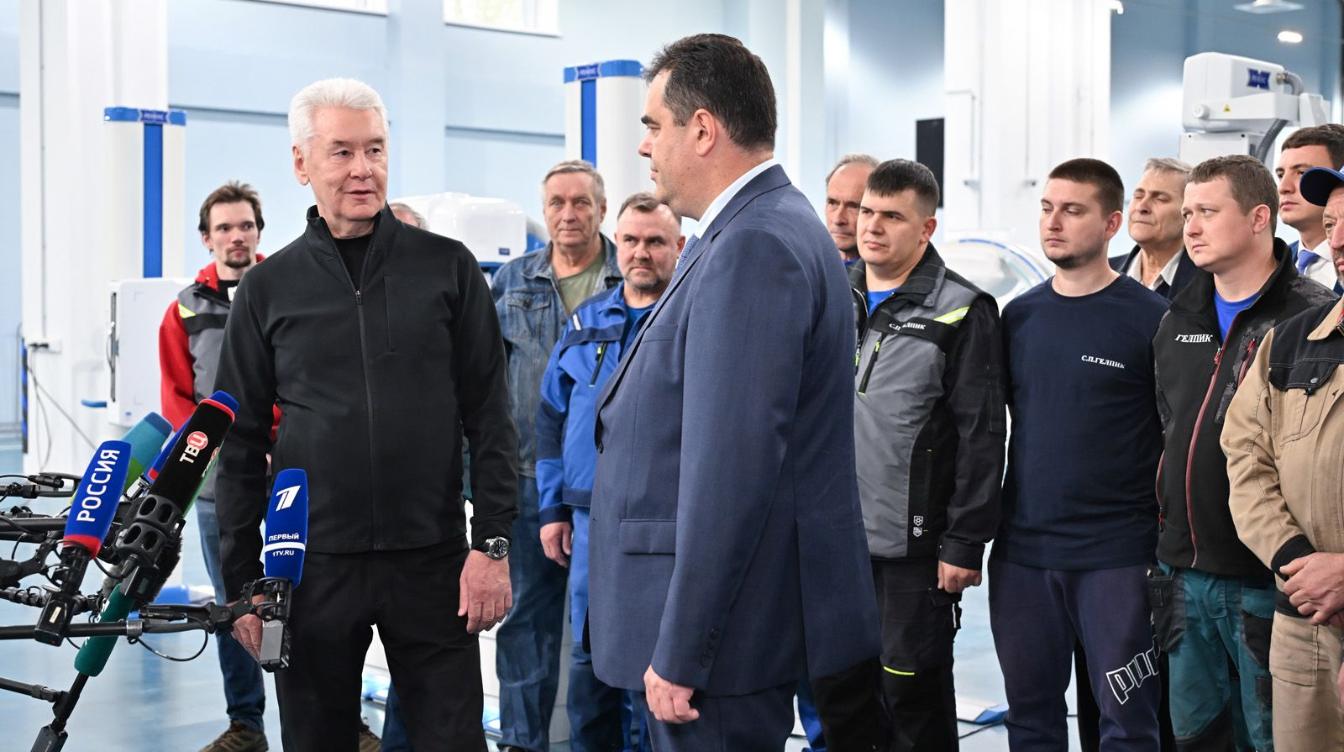 Мэр Москвы объявил о запуске уникального производства медицинской техники