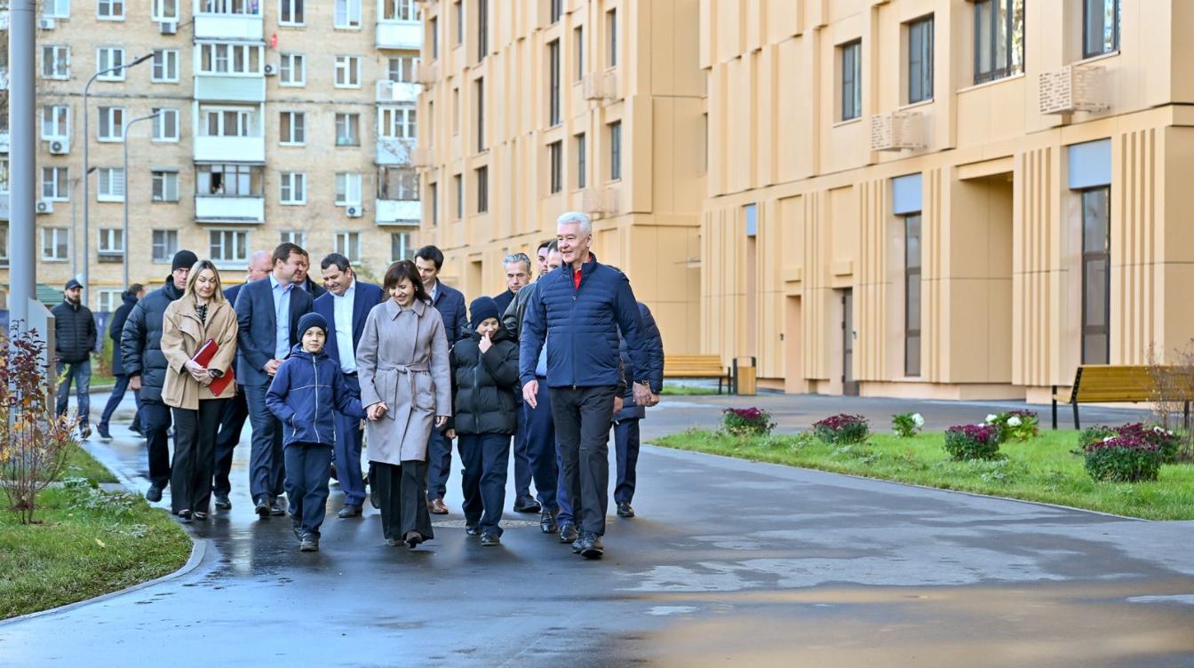 Собянин: 397 семей в Новогирееве переезжают в новые квартиры по реновации