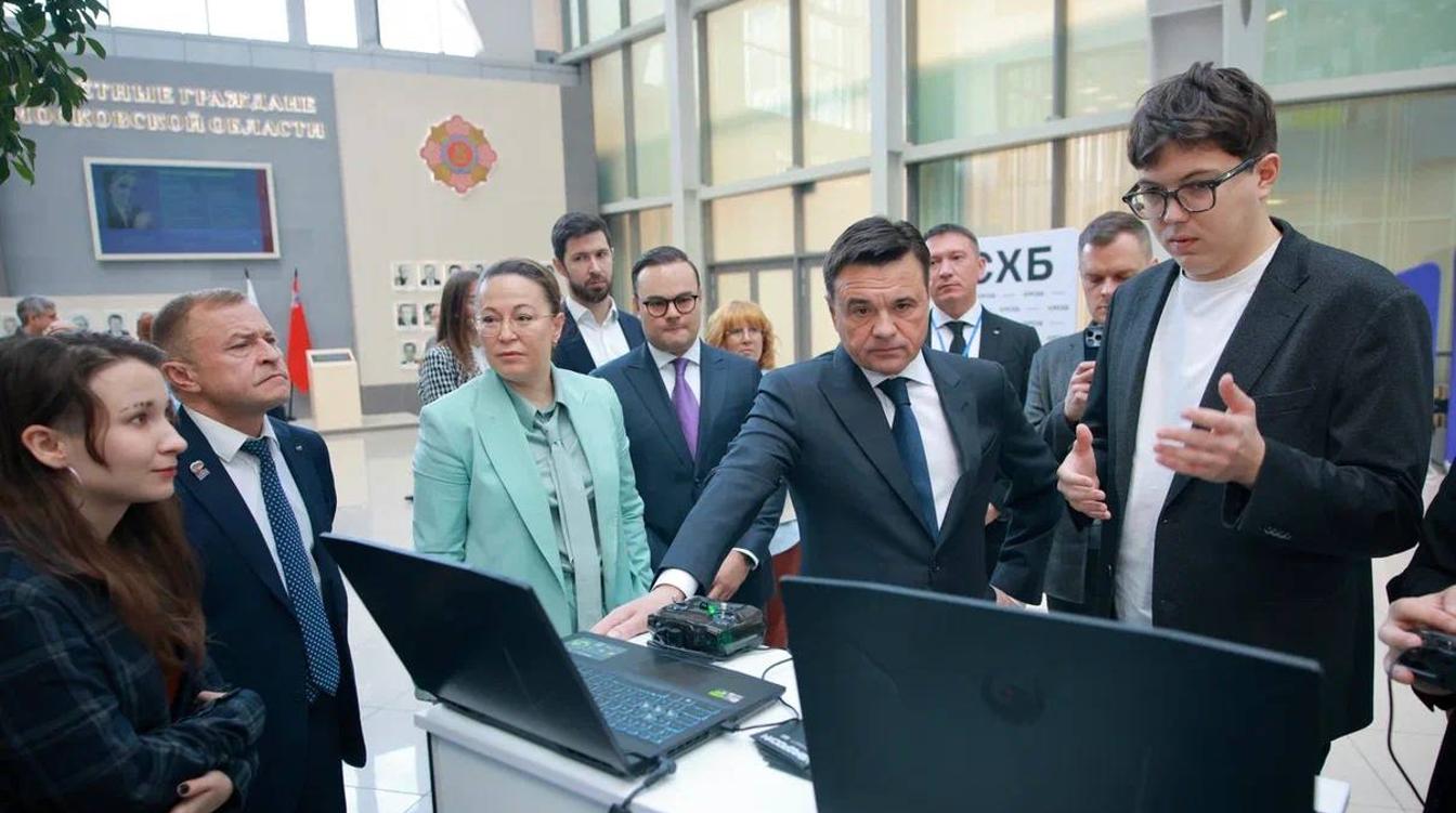 Воробьёв: Подмосковье строит пять новых индустриальных парков для робототехники и технологичного бизнеса