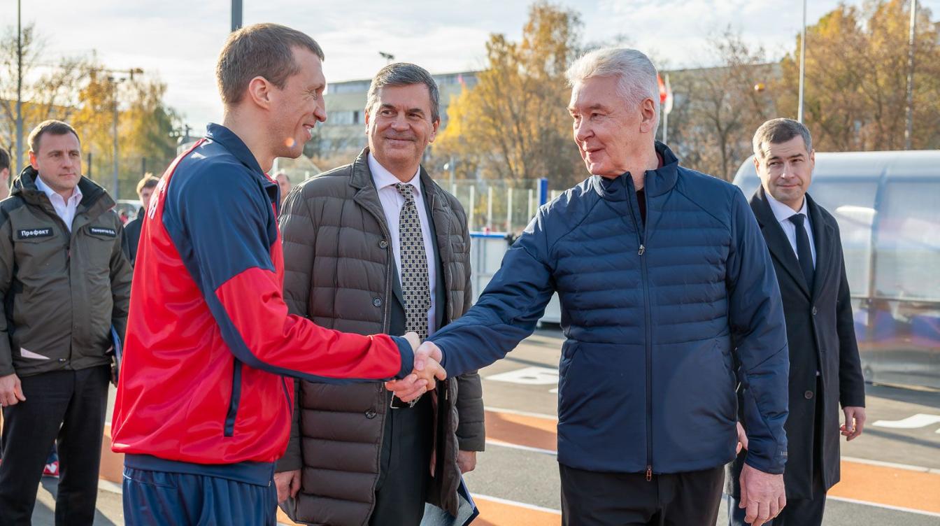 Собянин открыл современный спортивный кластер рядом с корпусом РАНХиГС
