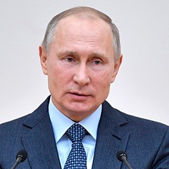 Владимир  Владимирович Путин 