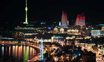 Баку в ожидании Нового года