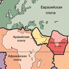 Карта лит плит