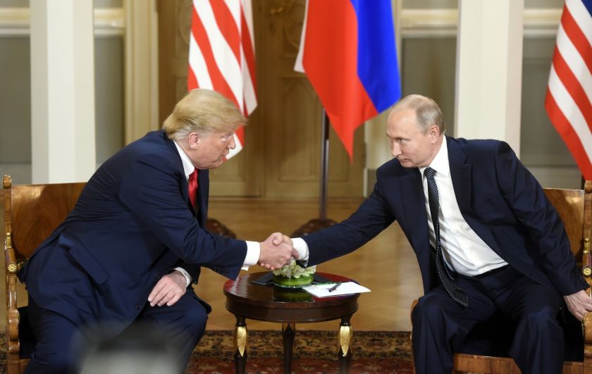 Дональд Трамп и Владимир Путин. Фото: www.globallookpress.com