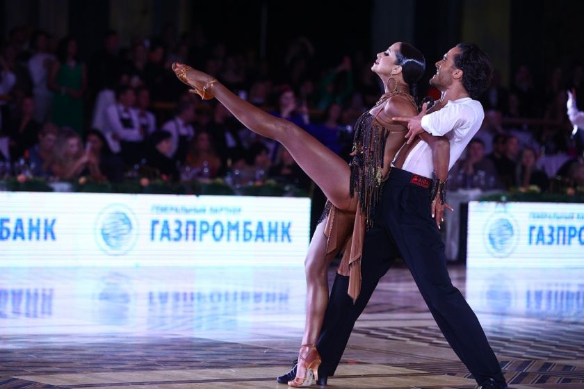 На турнире по бальным танцам в Кремле было разыграно семь кубков 