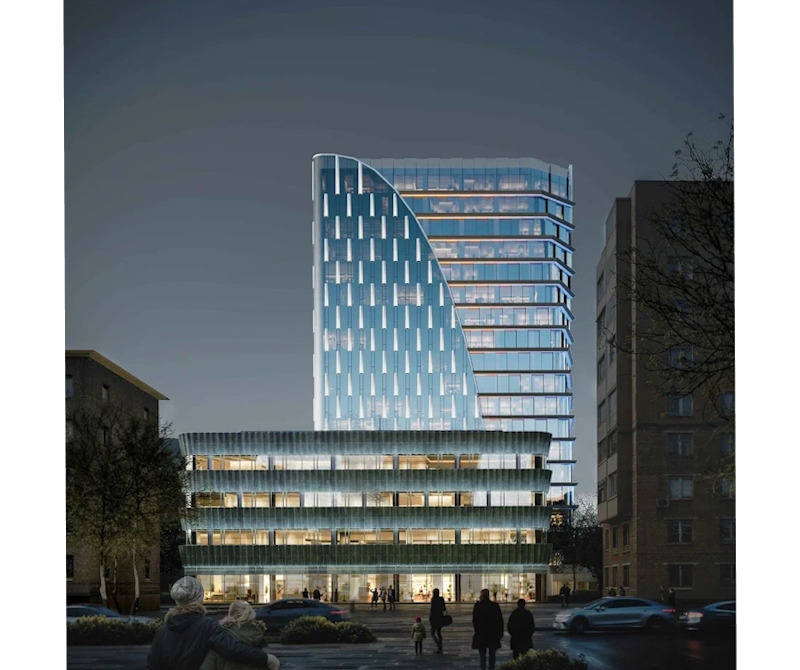 Рендер объекта. Фото: пресс-служба Комплекса градостроительной политики и строительства города Москвы