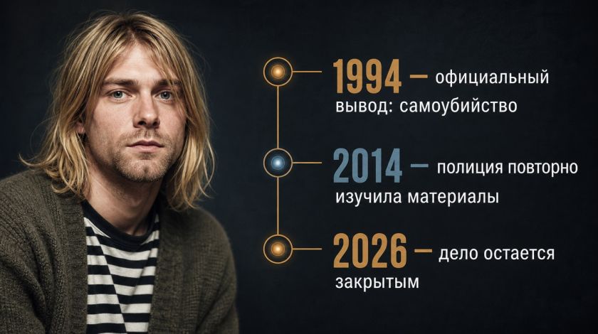 Хронология расследования смерти Курта Кобейна