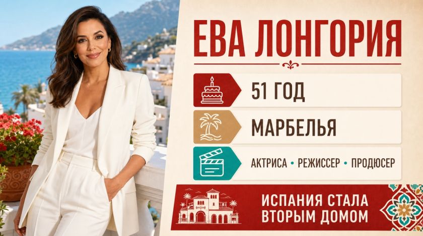 Ева Лонгория: Испания стала вторым домом