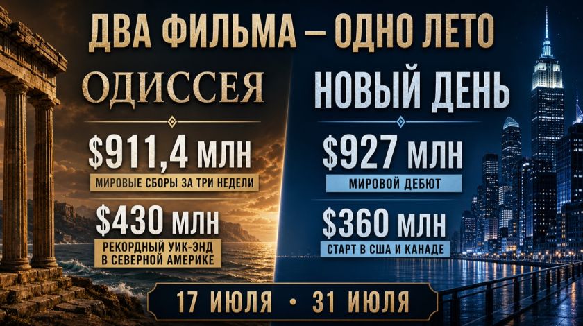 Два фильма – одно лето: кассовые рекорды